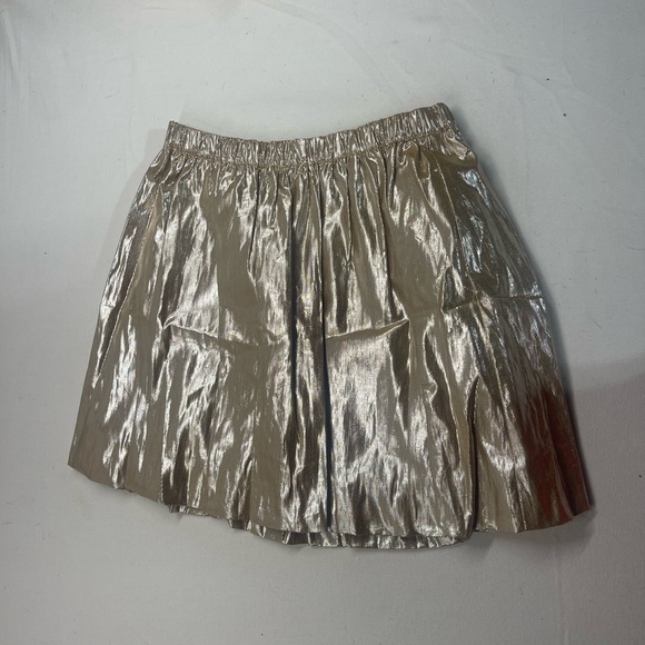 Crewcuts Other - Crewcuts Metallic Silver Skirt